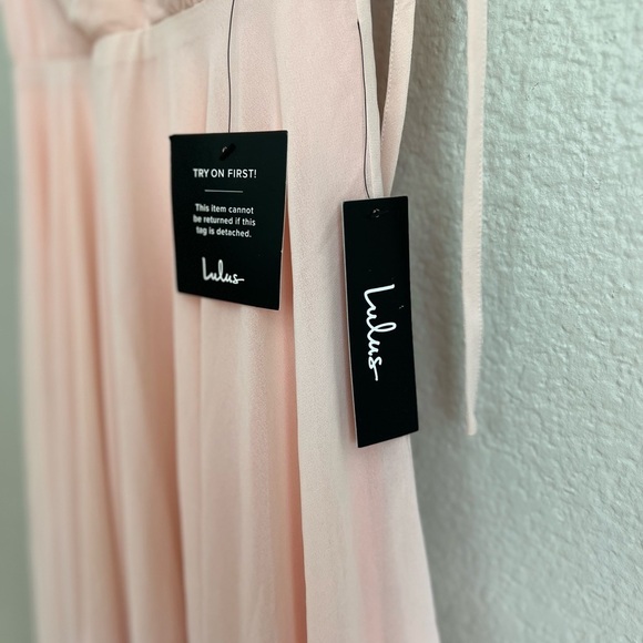 Dance the Night Away Blush Pink Backless Maxi Dress - Picture 9 of 10